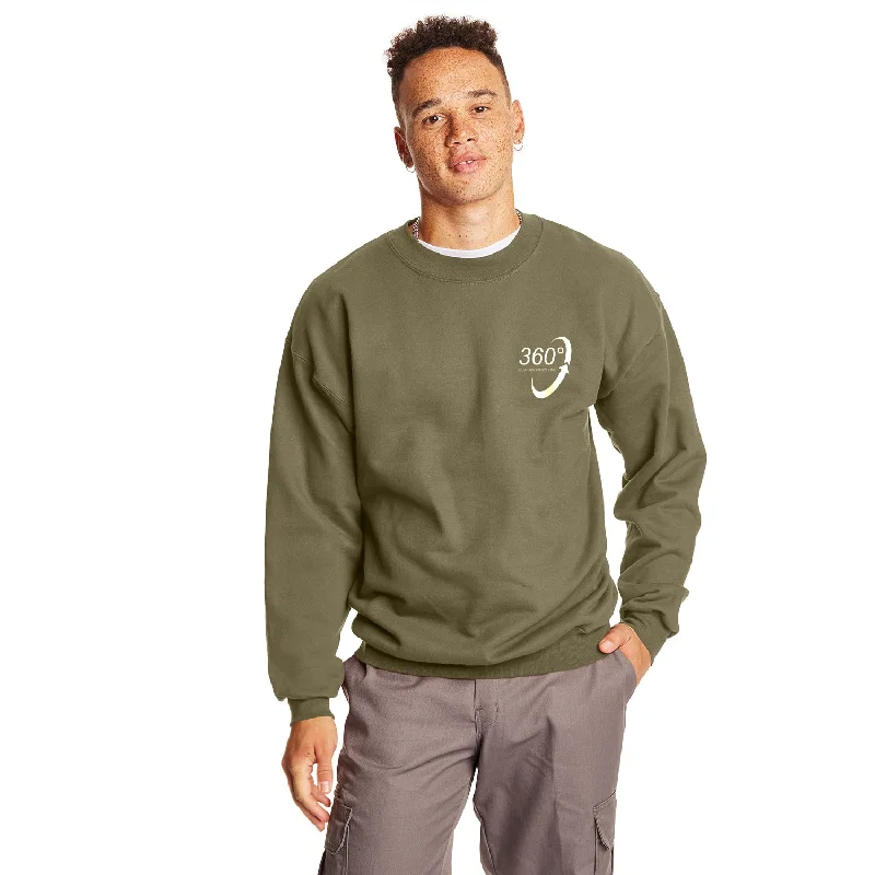 Hanes Adult Ultimate Cotton Fleece Crewneck , Full Color