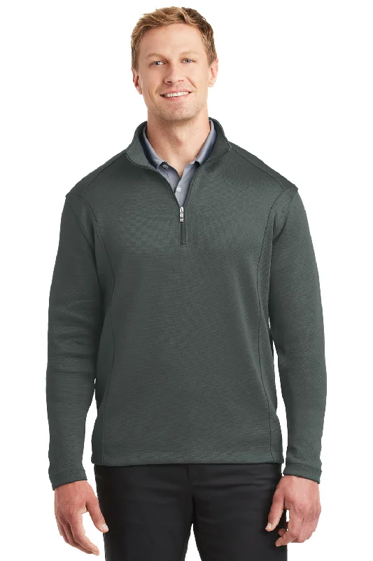 Nike Mens 1/4 Zip Sweatshirt - Anthracite Grey