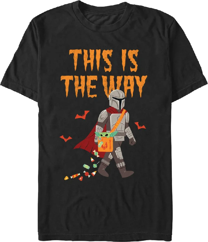 Mandalorian This Is The Way Halloween Star Wars T-Shirt