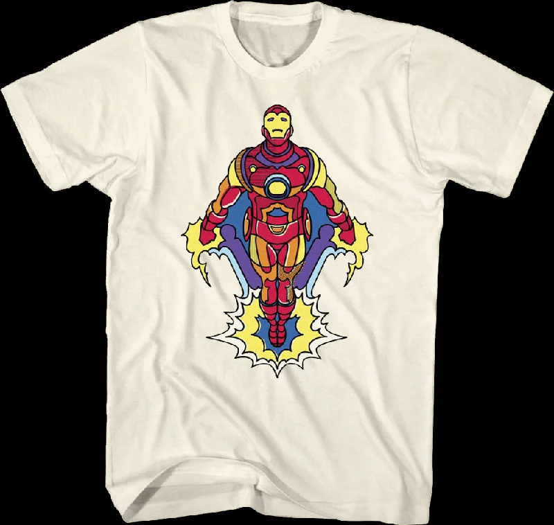 Iron Man Blast Off Marvel Comics T-Shirt