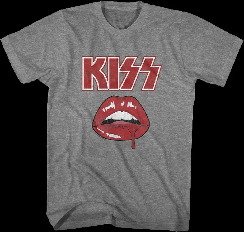 Bleeding Lip KISS T-Shirt