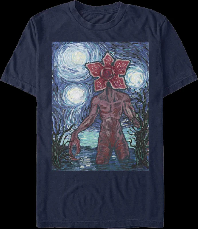 Starry Demogorgon Stranger Things T-Shirt