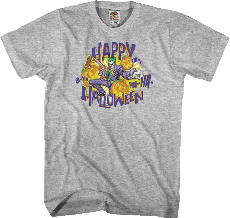 Joker Happy Halloween Batman T-Shirt