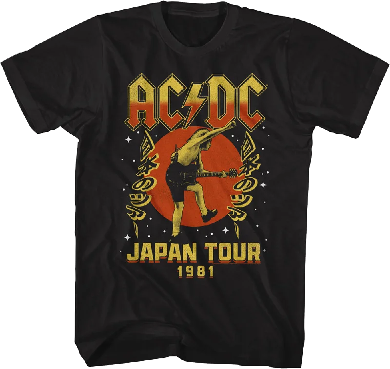 Japan Tour 1981 ACDC Shirt