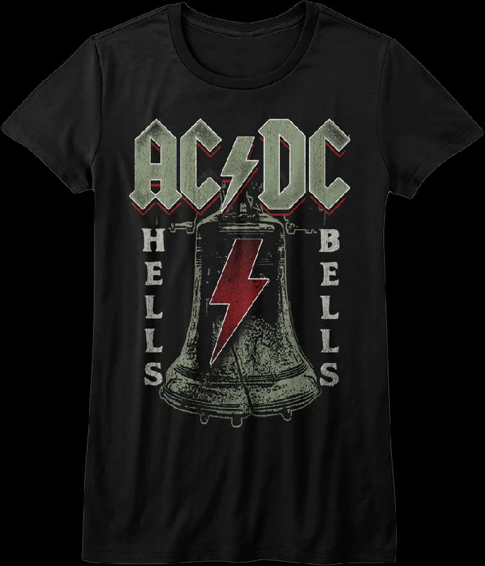 Ladies Ringin' Hells Bells ACDC Shirt