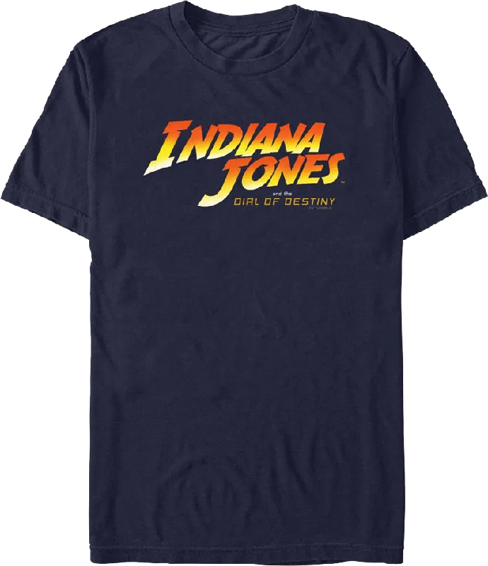 Blue Indiana Jones and the Dial of Destiny T-Shirt