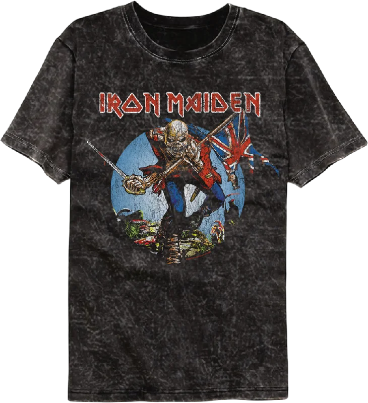 Trooper Iron Maiden Mineral Wash T-Shirt