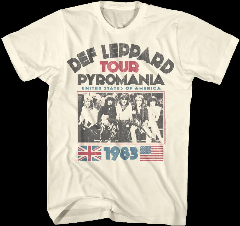 1983 Tour Def Leppard T-Shirt