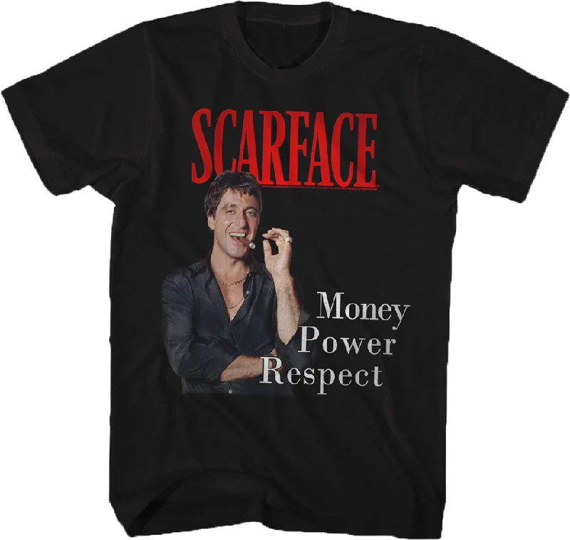 Money Power Respect Scarface T-Shirt