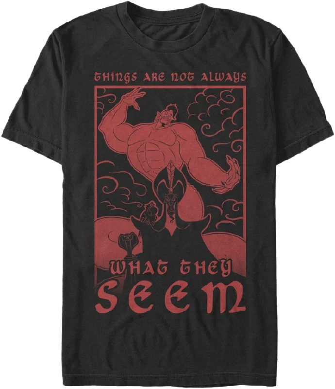 Things Are Not Always What They Seem Aladdin T-Shirt