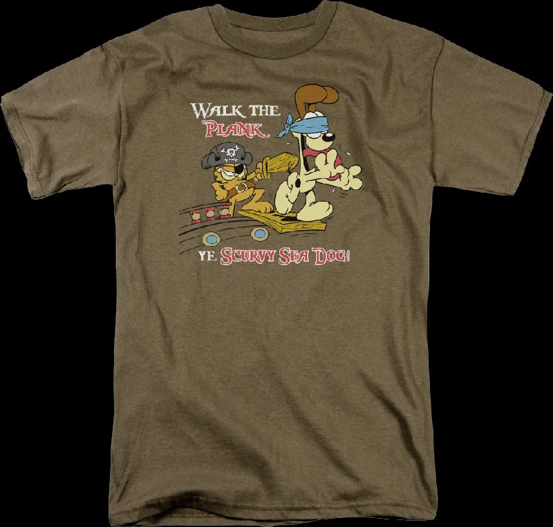 Walk The Plank Garfield T-Shirt