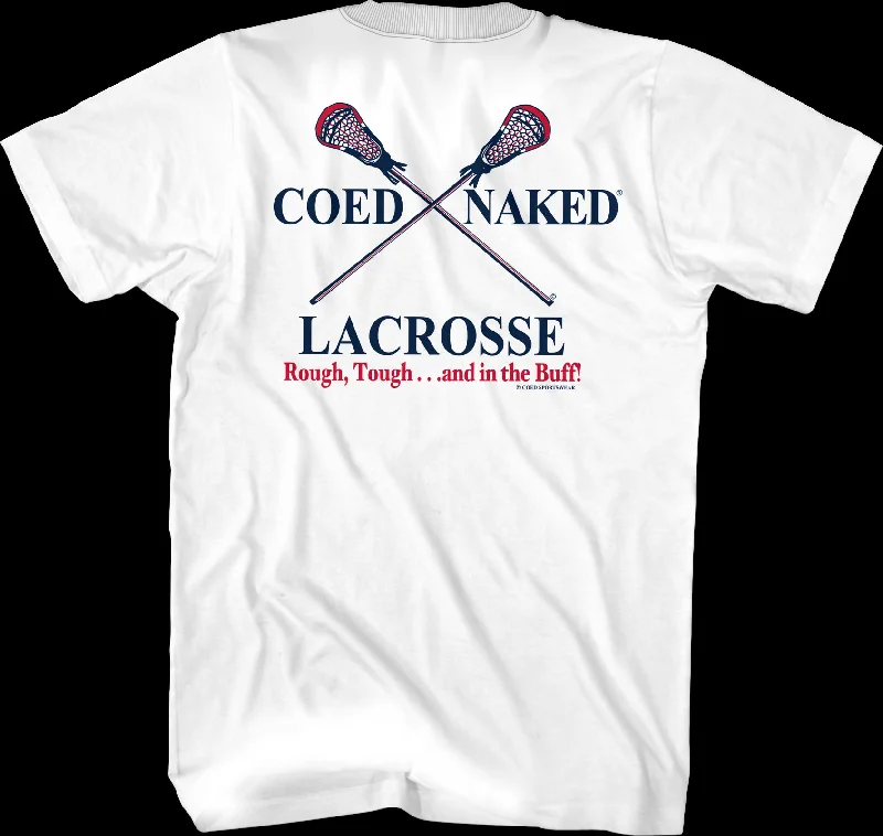 Lacrosse Coed Naked T-Shirt