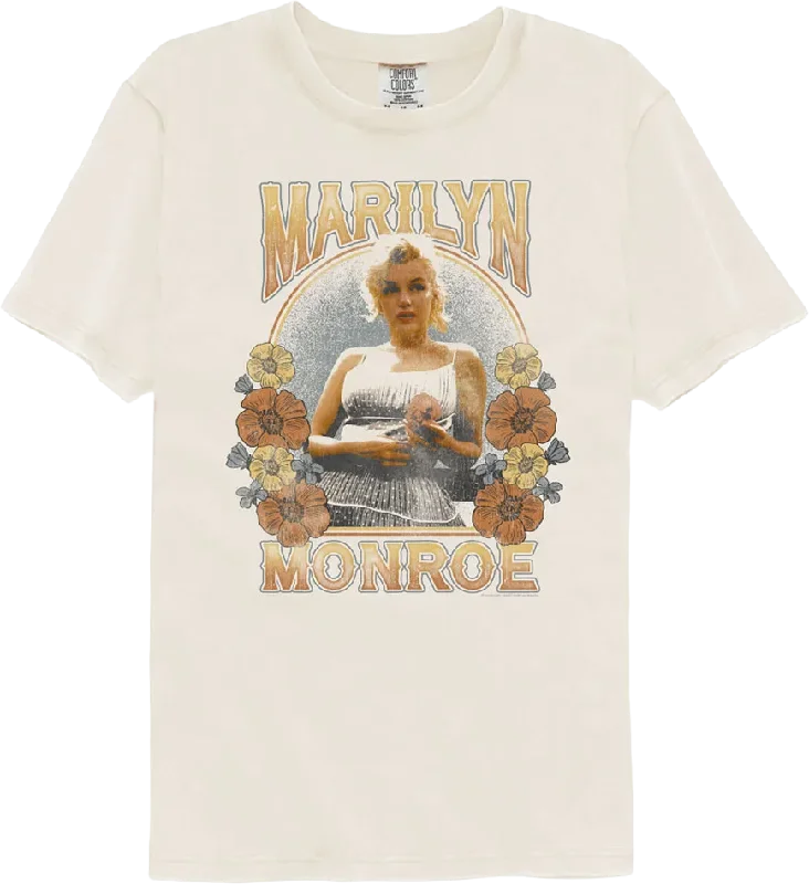 Floral Arch Marilyn Monroe Comfort Colors Brand T-Shirt