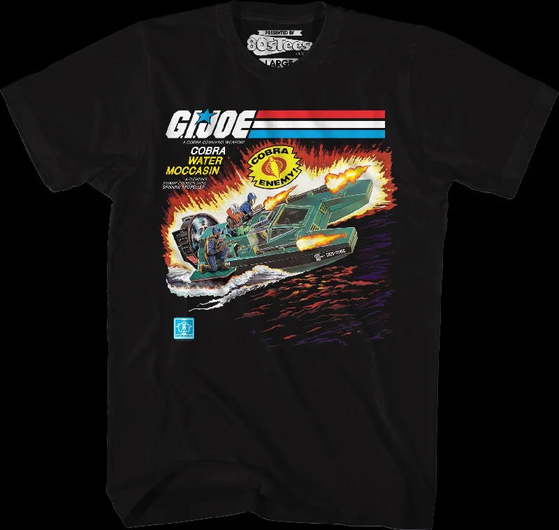 Box Art Cobra Water Moccasin GI Joe T-Shirt