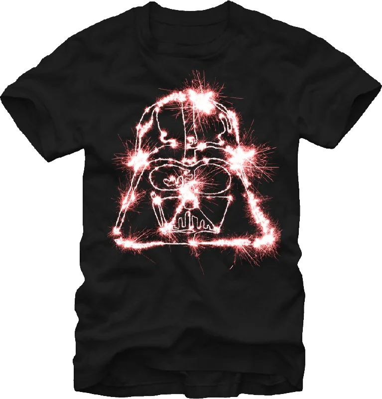 Sparkling Darth Vader Helmet Star Wars T-Shirt