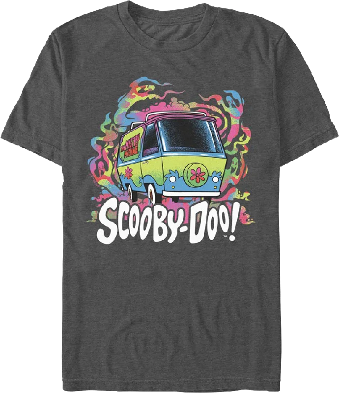 Psychedelic Ghosts Scooby-Doo T-Shirt