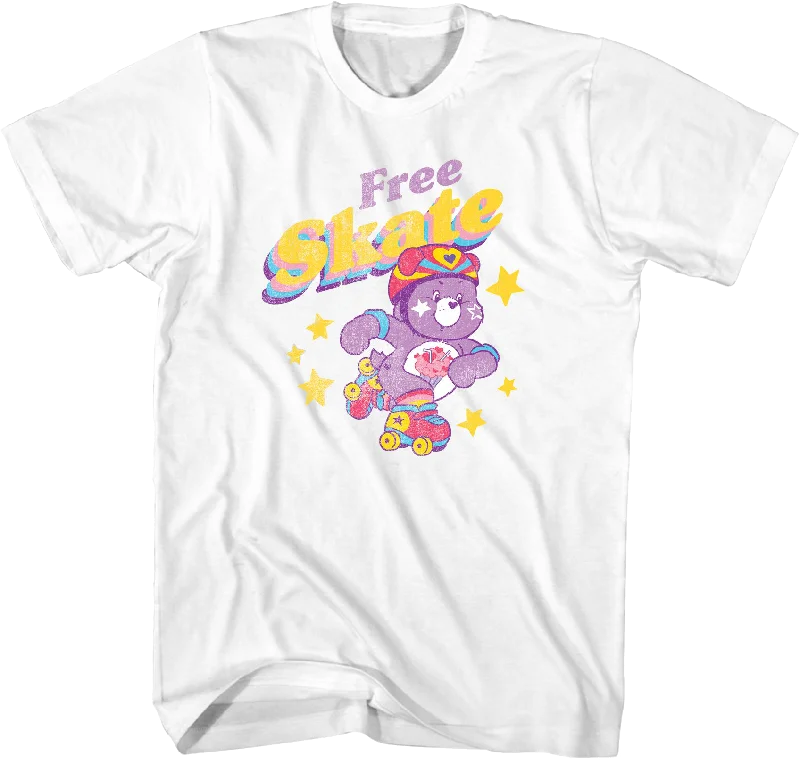 Free Skate Care Bears T-Shirt