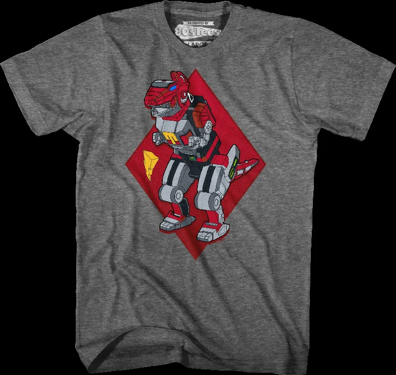 Tyrannosaurus Dinozord Mighty Morphin Power Rangers T-Shirt