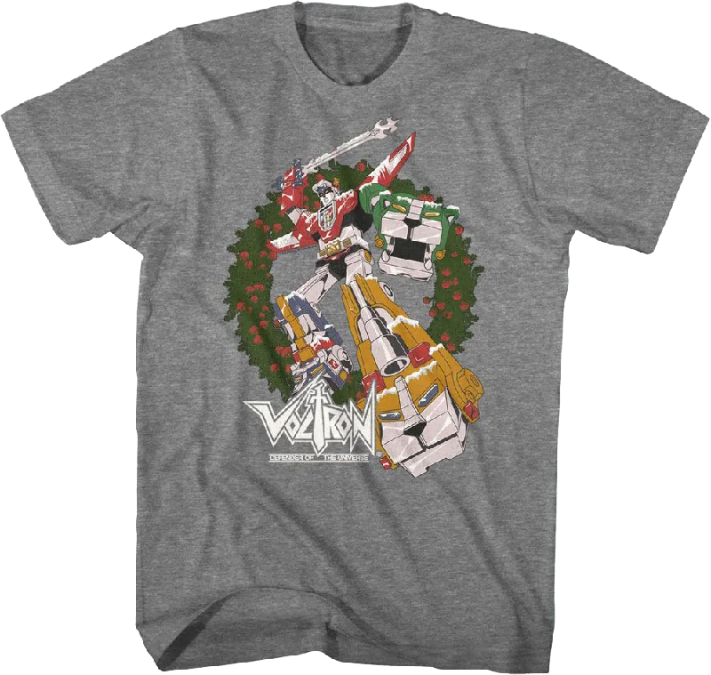 Christmas Wreath Voltron T-Shirt