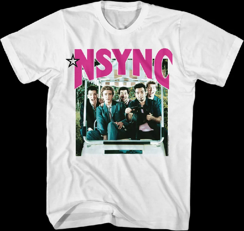 Golf Cart NSYNC T-Shirt