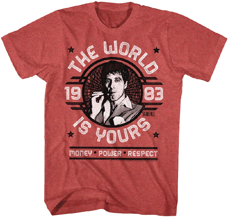 Scarface The World Is Yours T-Shirt