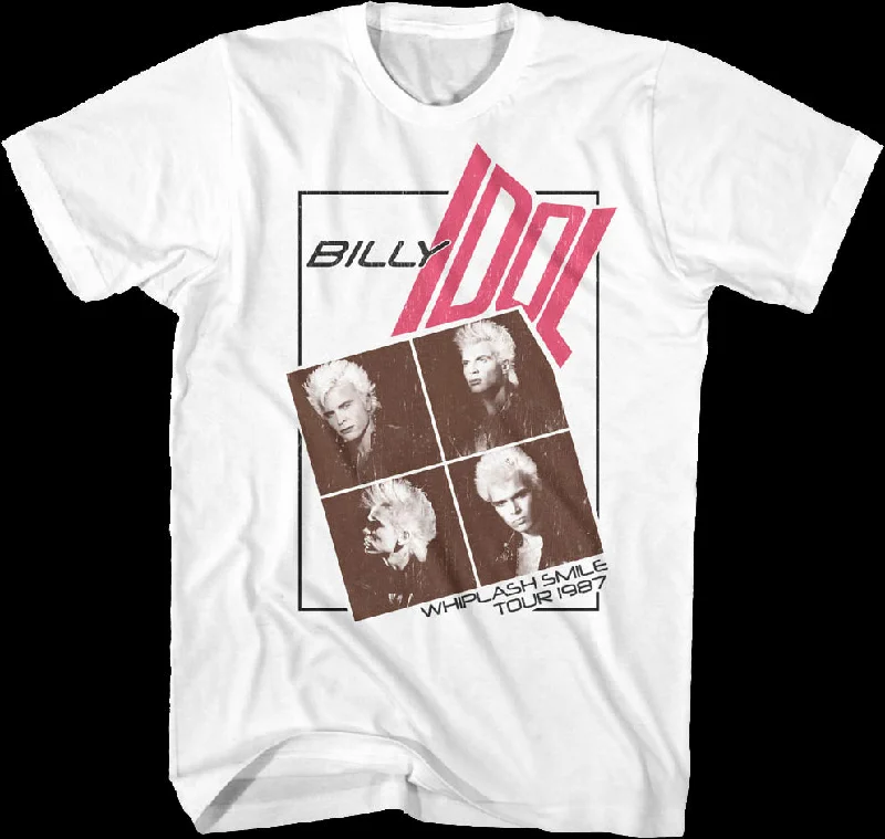 Whiplash Smile Tour Billy Idol T-Shirt