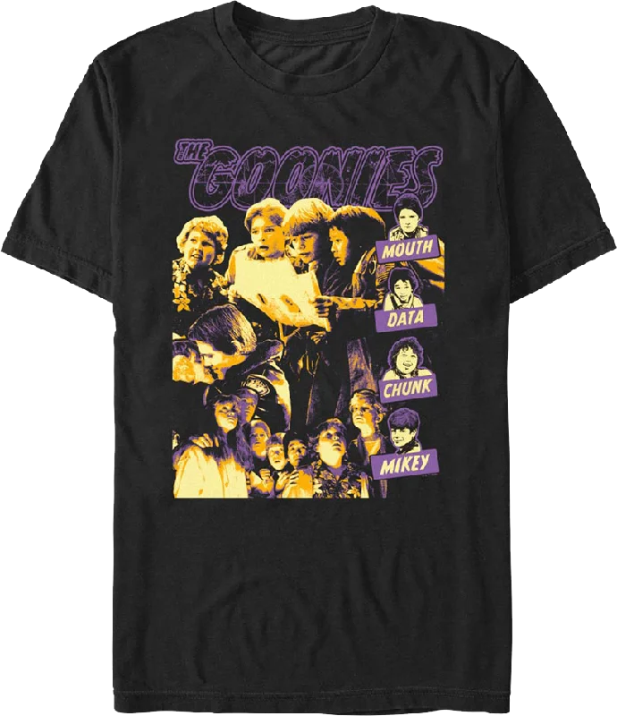 Characters Collage Goonies T-Shirt