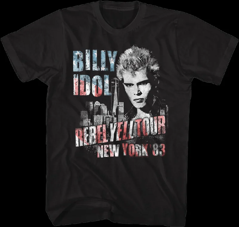 New York '83 Billy Idol T-Shirt