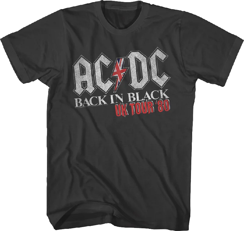 Back In Black UK Tour ACDC T-Shirt