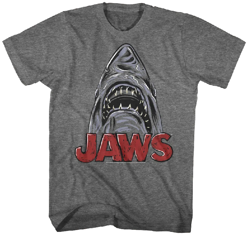 Shark Sketch Jaws T-Shirt