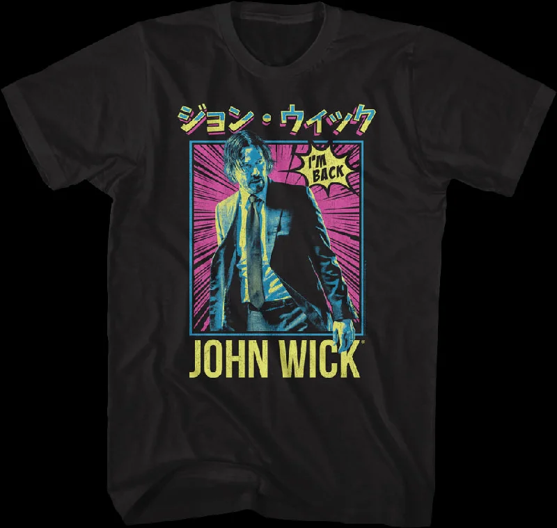 Japanese Poster John Wick T-Shirt