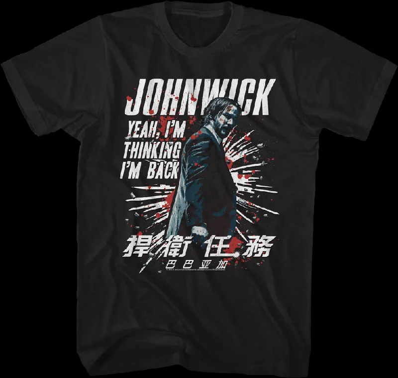 I'm Back John Wick T-Shirt