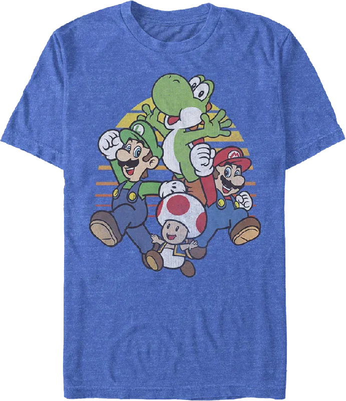 Retro Super Mario Bros. Good Guys Nintendo T-Shirt