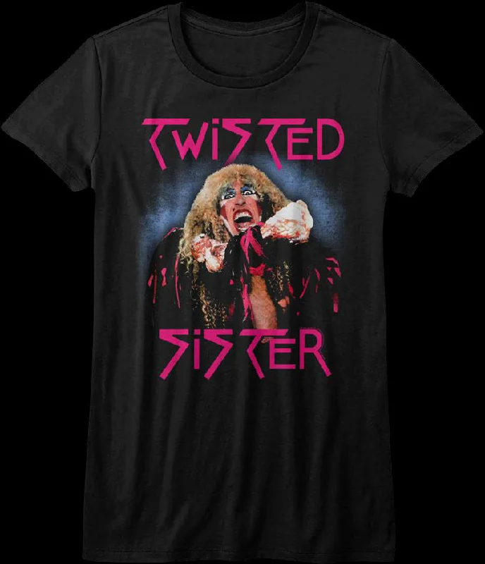 Ladies Stay Hungry Twisted Sister Shirt