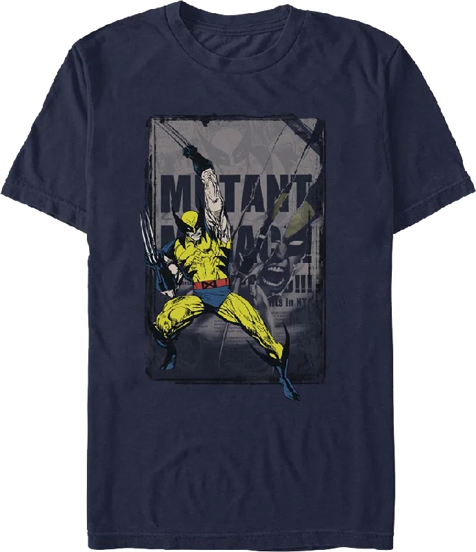 Slashed Wolverine Marvel Comics T-Shirt