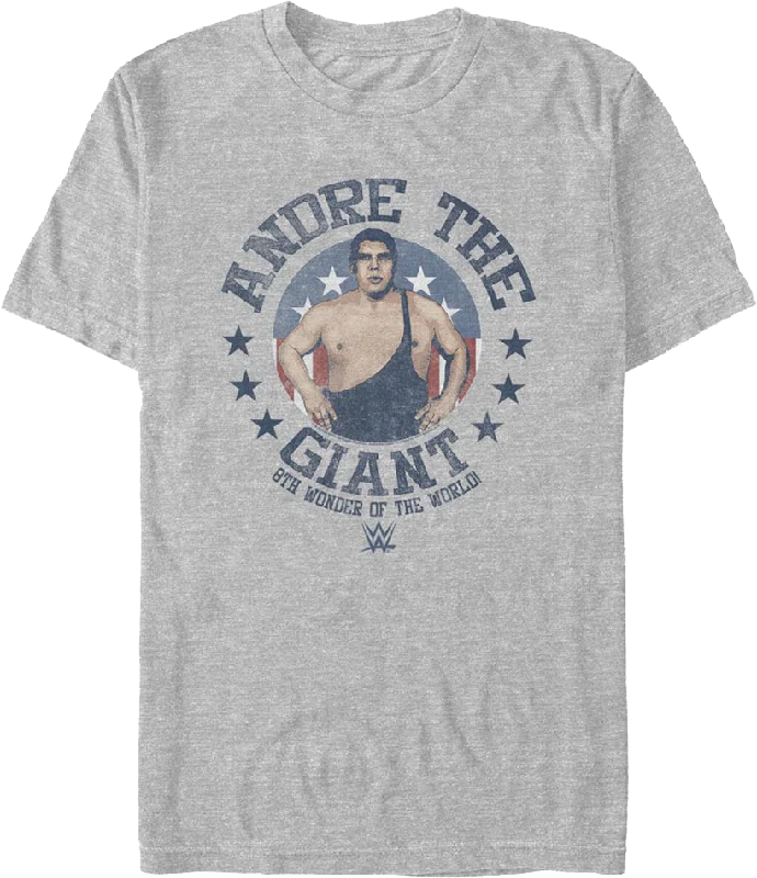 Stars And Stripes Andre The Giant T-Shirt