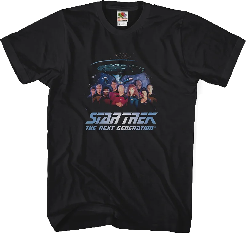 Cast Star Trek The Next Generation T-Shirt