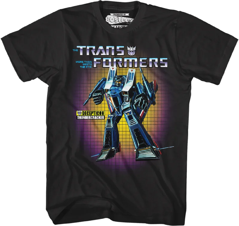 Box Art Thundercracker Transformers T-Shirt