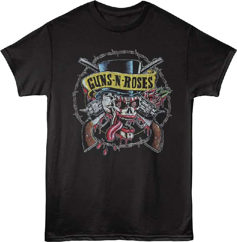 Skull And Pistols Guns N' Roses T-Shirt