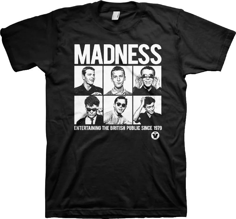 Entertaining The British Public Since 1979 Madness T-Shirt