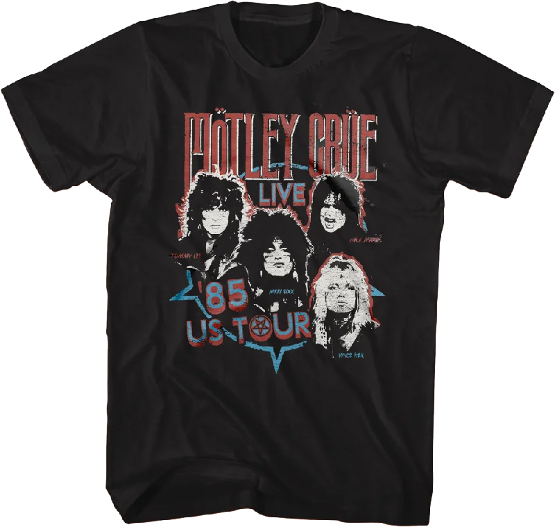 '85 US Tour Motley Crue T-Shirt