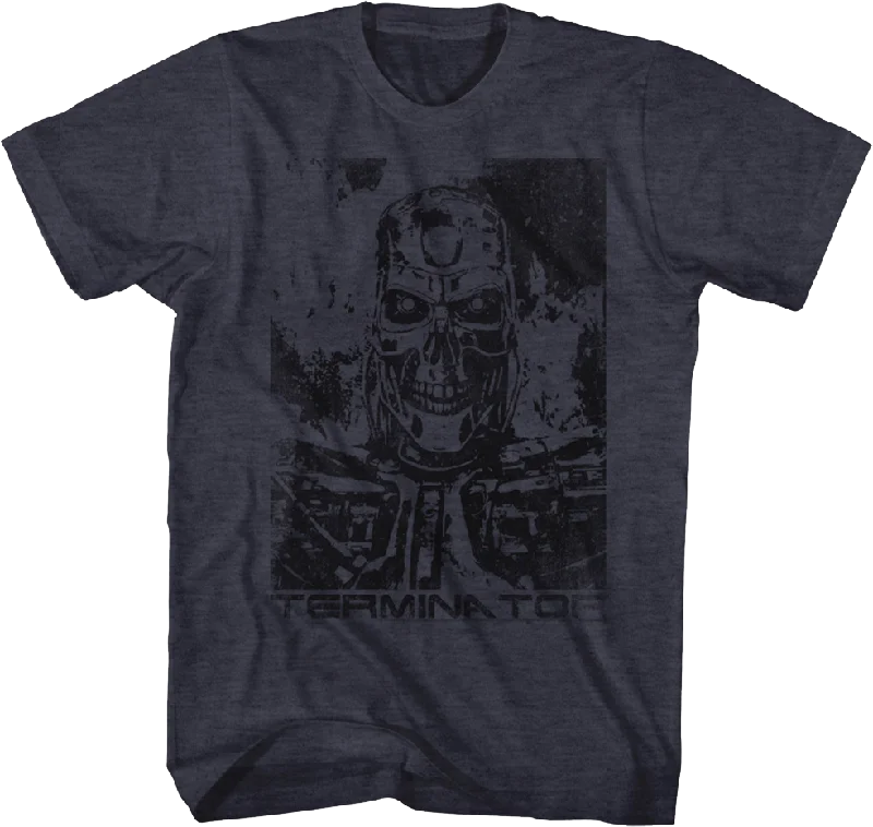 Distressed Endoskeleton Terminator T-Shirt