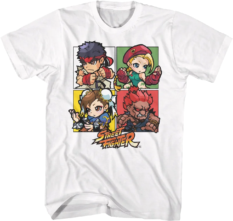 Chibi Boxes Street Fighter T-Shirt