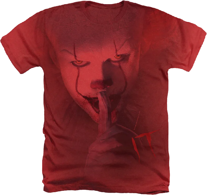 Pennywise Big Print IT Shirt