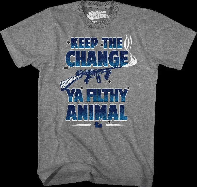 Keep The Change Ya Filthy Animal Home Alone T-Shirt