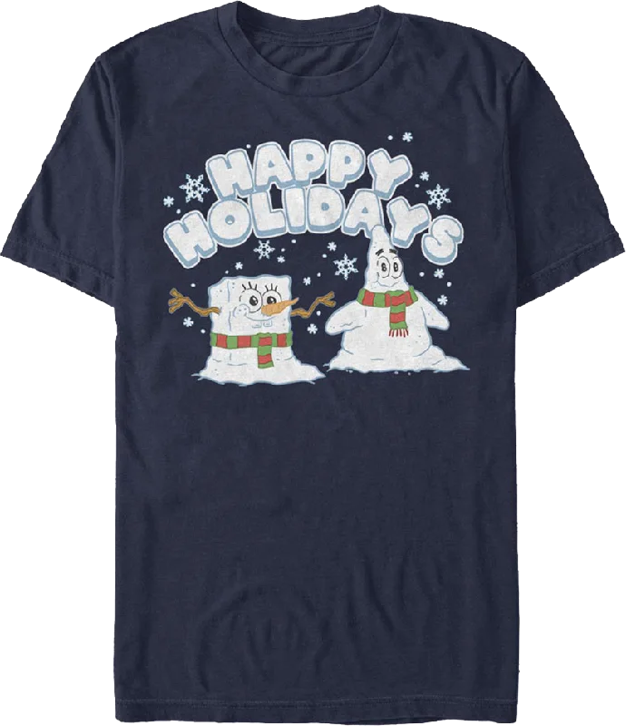 Happy Holidays SpongeBob SquarePants T-Shirt