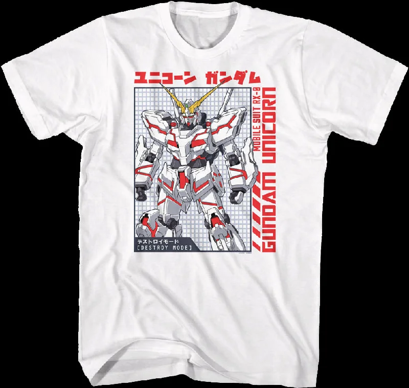 Mobile Suit Gundam Unicorn T-Shirt