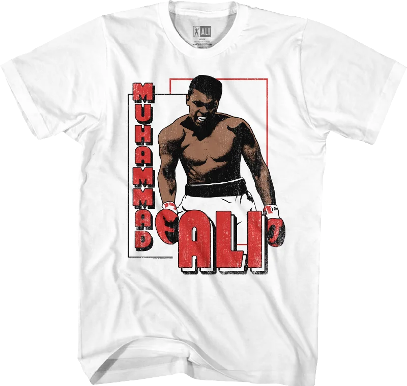 Knockout Pose Muhammad Ali T-Shirt