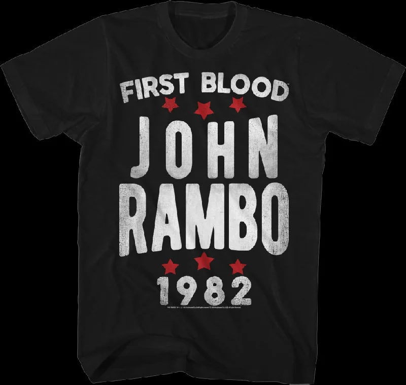 First Blood 1982 Rambo T-Shirt