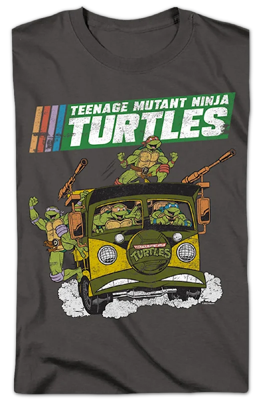 Party Wagon Teenage Mutant Ninja Turtles T-Shirt